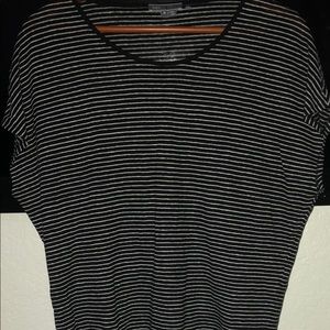 Vince Linen Cap Sleeve Blouse